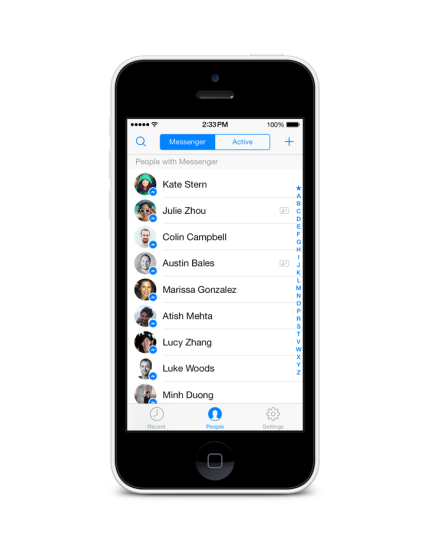 Facebook Messenger gets a new look with updated Graphical User Interface