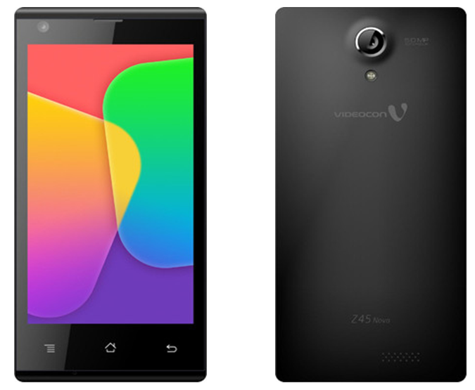 Videocon Infinium Z45 Nova Launched In India At Rs. 4,999 - Intellect Digest India