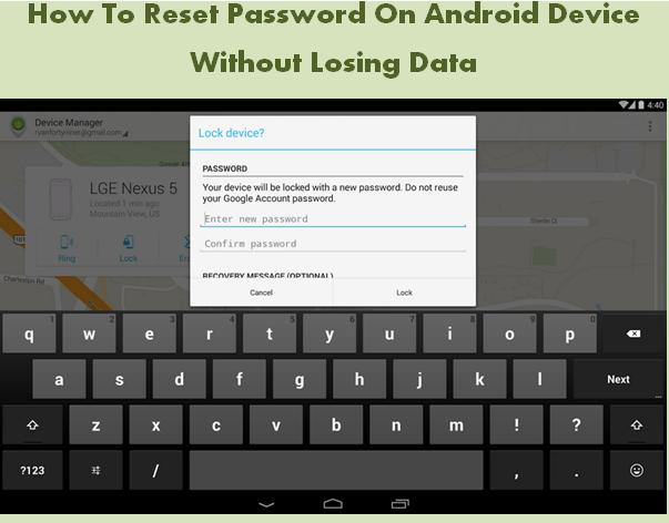 Как сбросить пароль на устройстве Android-4
