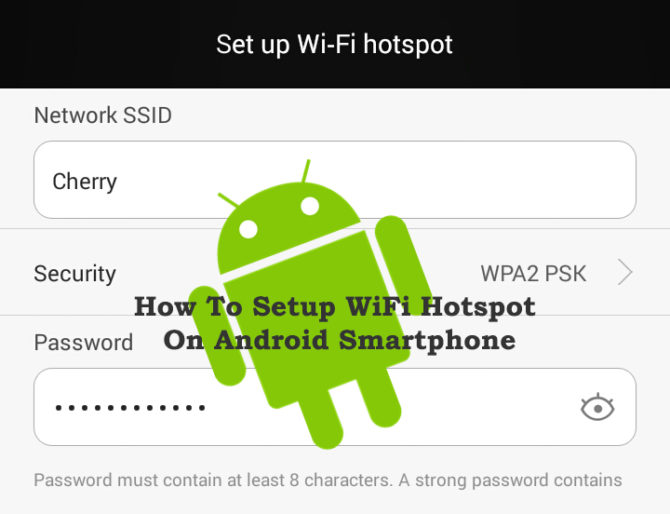 Как настроить точку доступа Wi-Fi на смартфоне Android