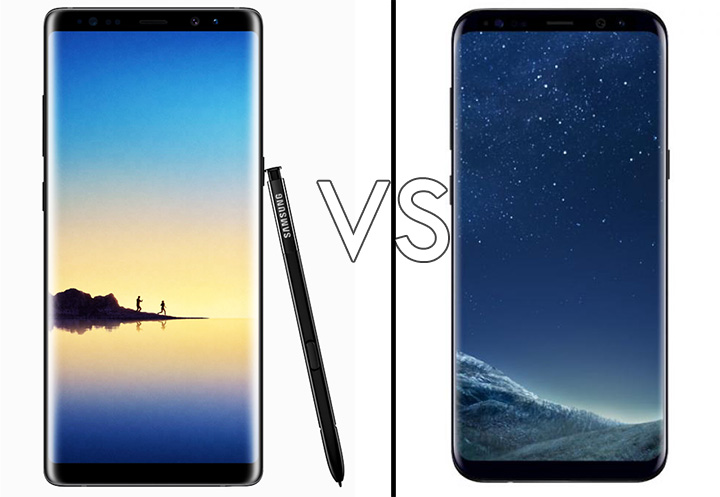 Samsung Galaxy Note 8 vs Galaxy S8 Plus Price, Specs, Comparison