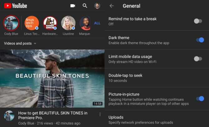 How To Use Dark Mode On YouTube for Android