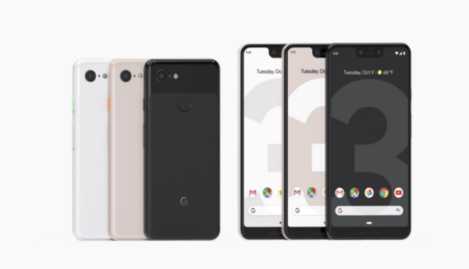 Google Pixel 3, Pixel 3 XL