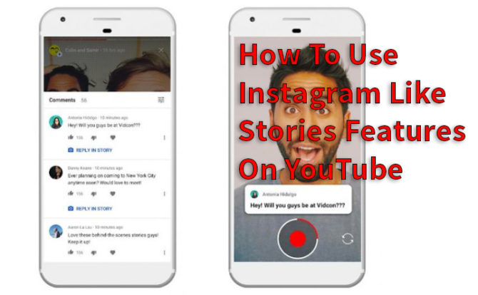 Как использовать функции Instagram Like Stories на YouTube