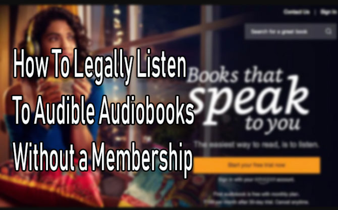 Как легально слушать аудиокниги без членства