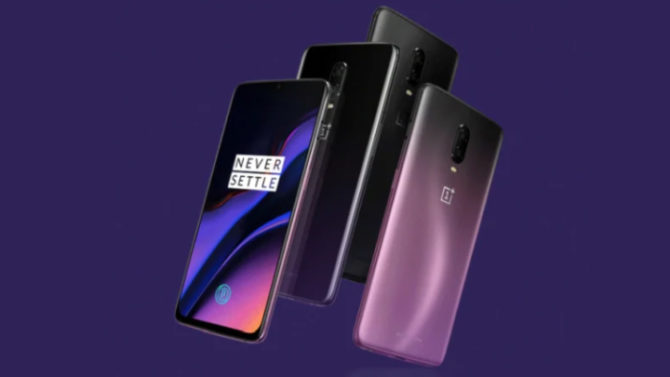 OnePlus 6T Thunder Purple Color Variant