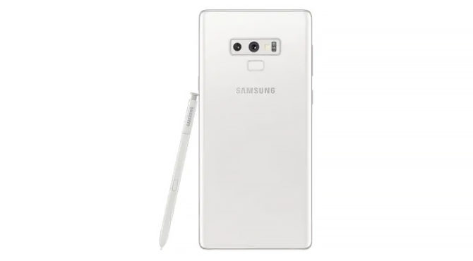 Samsung Galaxy Note 9 Alpine White Variant 