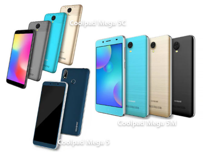Coolpad Mega 5, Mega 5M, Mega 5C