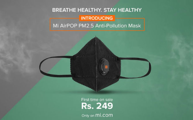 Xiaomi Mi AirPOP PM.25 Anti-Pollution Mask