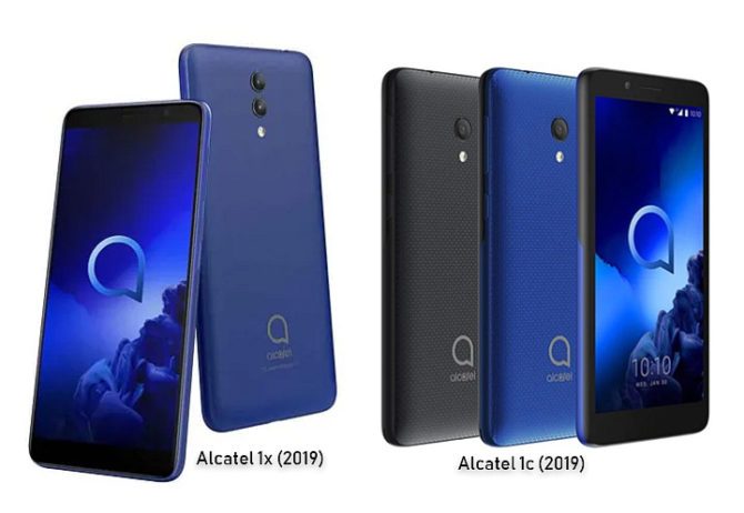 Alcatel 1x (2019), Alcatel 1c (2019)