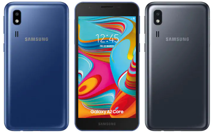 samsung a2 core display price