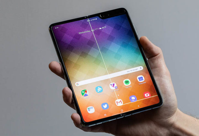 samsung galaxy fold dimensions