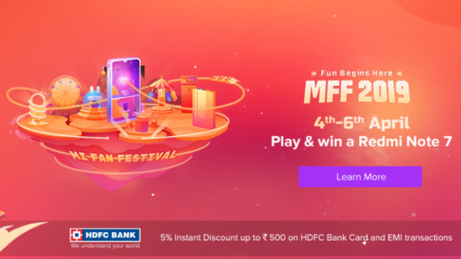 Xiaomi Mi Fan Festival 2019