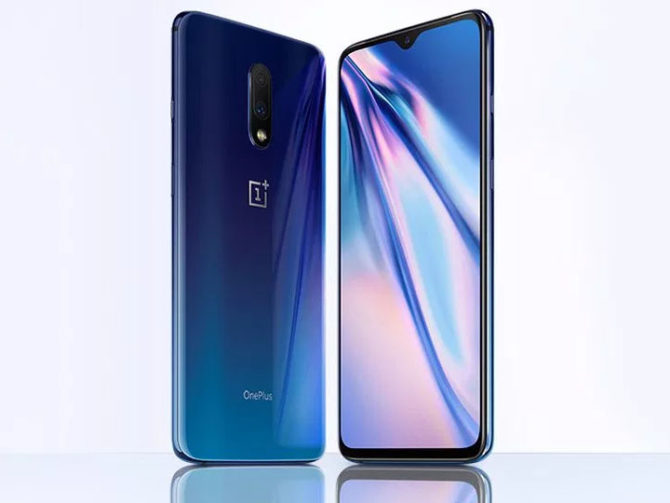 OnePlus 7 Mirror Blue