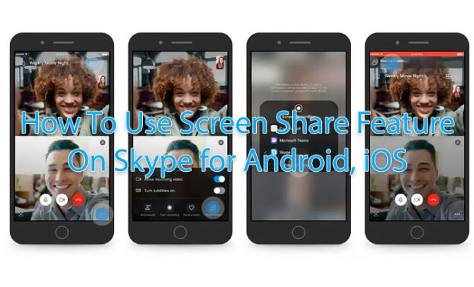 Как использовать функцию демонстрации экрана в Skype на вашем смартфоне