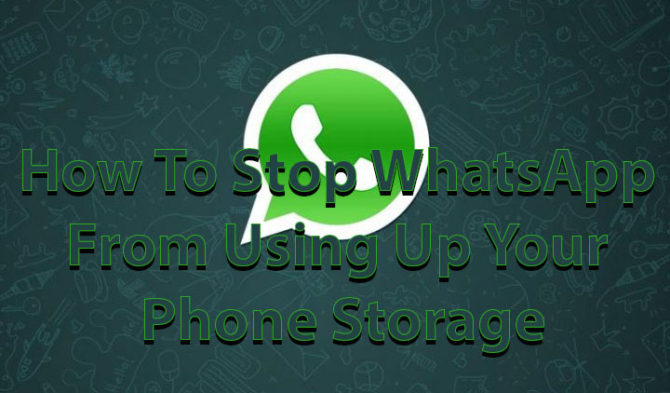 Как запретить WhatsApp использовать память вашего телефона