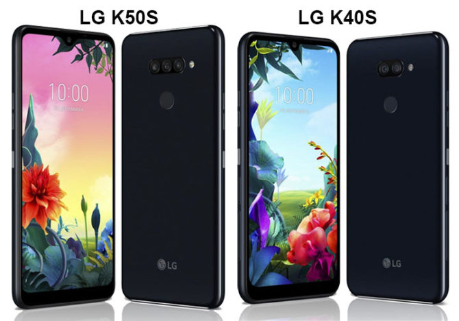 LG K50S, LG K40S
