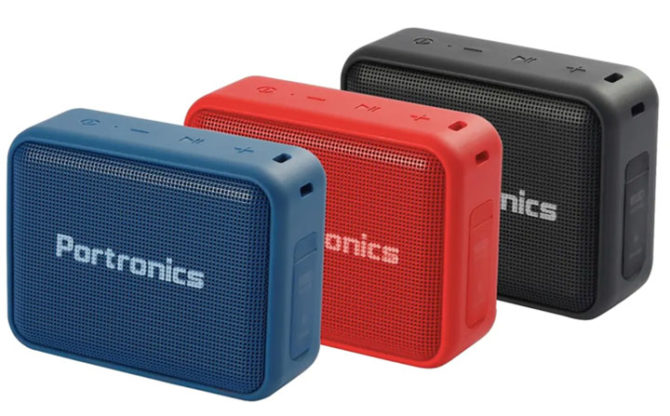 portronics speaker price