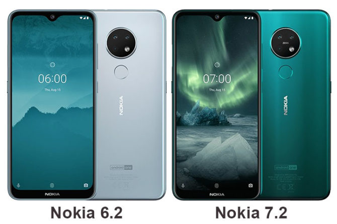 Nokia 7.2, Nokia 6.2