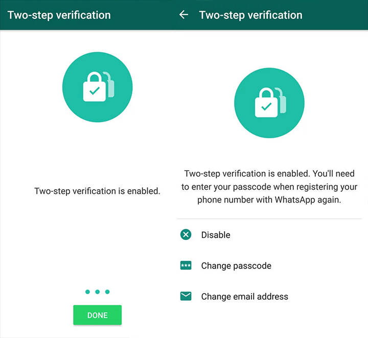 Как защитить WhatsApp с помощью двухфакторной аутентификации