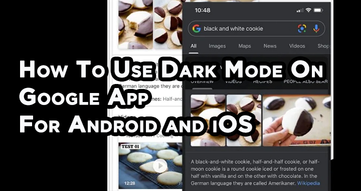 Как использовать темный режим в приложении Google для Android и iOS