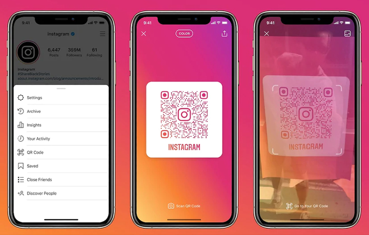 Как создать QR-код для вашего профиля в Instagram