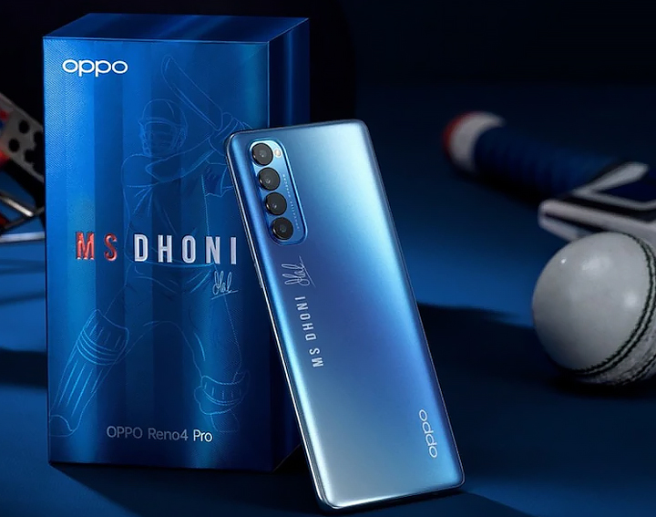 Oppo Reno 4 Pro Galactic Blue Edition Price in India, Specs, Features