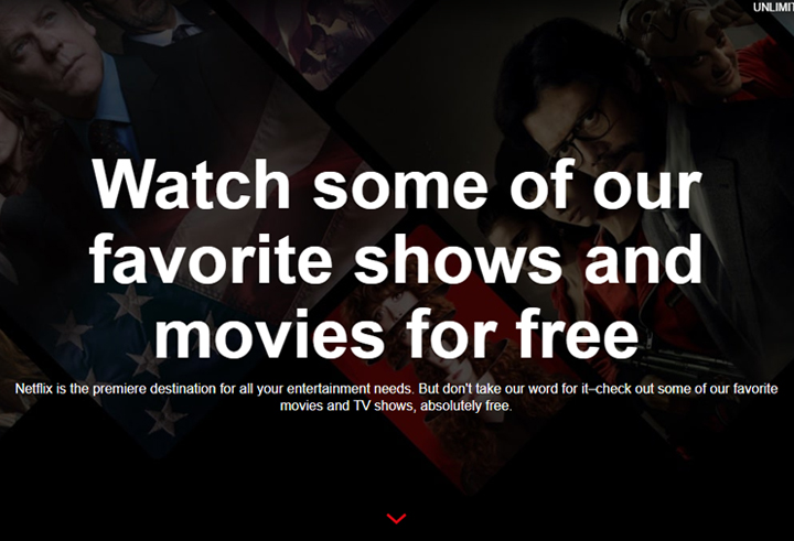 Как получить бесплатный доступ к Netflix без учетной записи