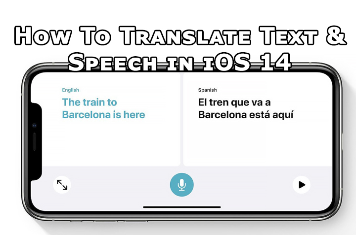 Как переводить текст и речь в iOS 14