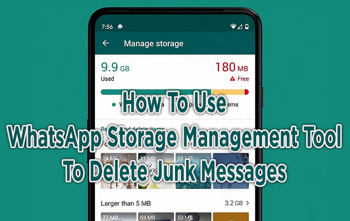 Как использовать инструмент управления хранилищем WhatsApp для удаления нежелательных сообщений