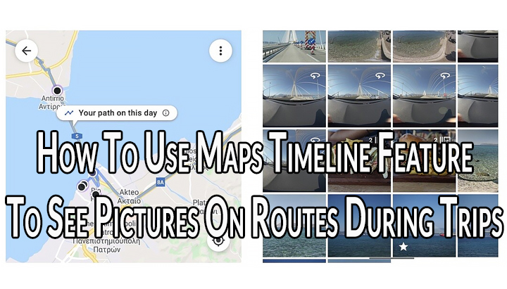 Как использовать функцию временной шкалы карт в Google Фото