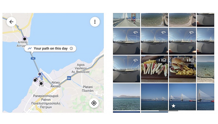 How To Use Maps Timeline Feature To See Pictures On Routes During Trips