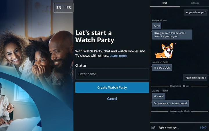 Как настроить функцию Amazon Prime Video Watch Party