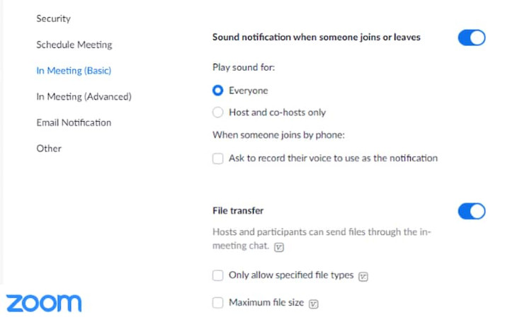 How To Turn Off Audio Notifications On Zoom Calls