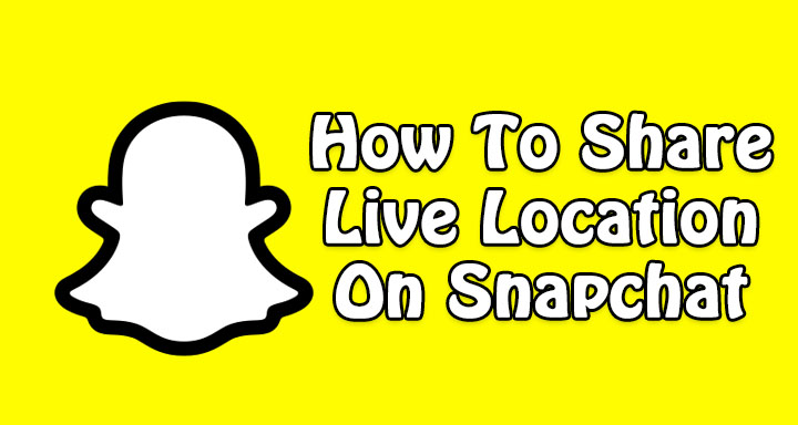Как поделиться текущим местоположением в Snapchat