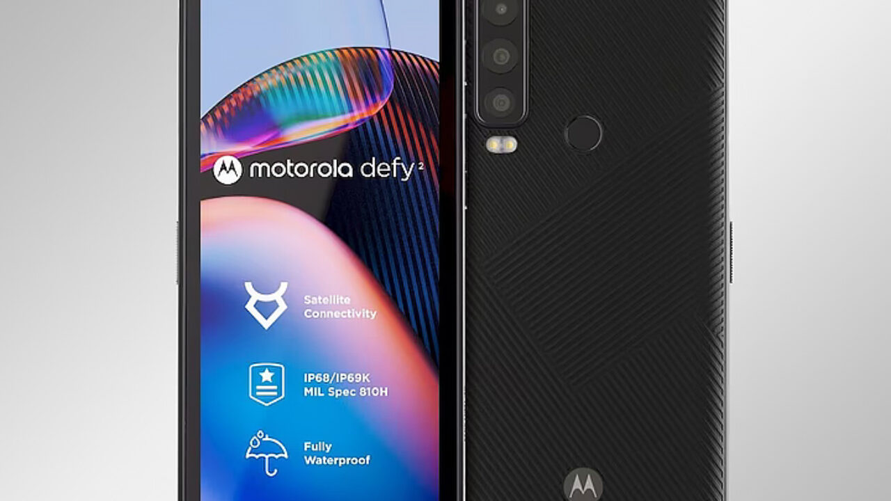 The Motorola Defy 2 - a rugged 5G smartphone with satellite