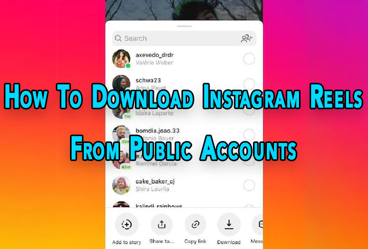 Как скачать ролики Instagram из общедоступных аккаунтов