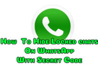 How To Hide Locked Chats On WhatsApp With Secret Code