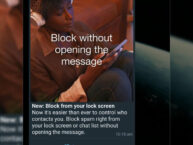How To Block WhatsApp Spam Directly From Lock Screen